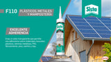Silicona Sista Plásticos Metal y Mampostería